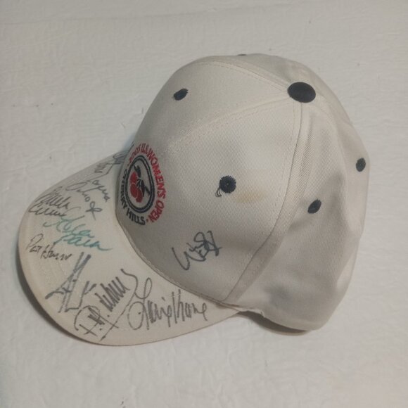VTG 2005 US Women's Open Golf at Cherry Hills Hat/Cap with autographs - Picture 2 of 6
